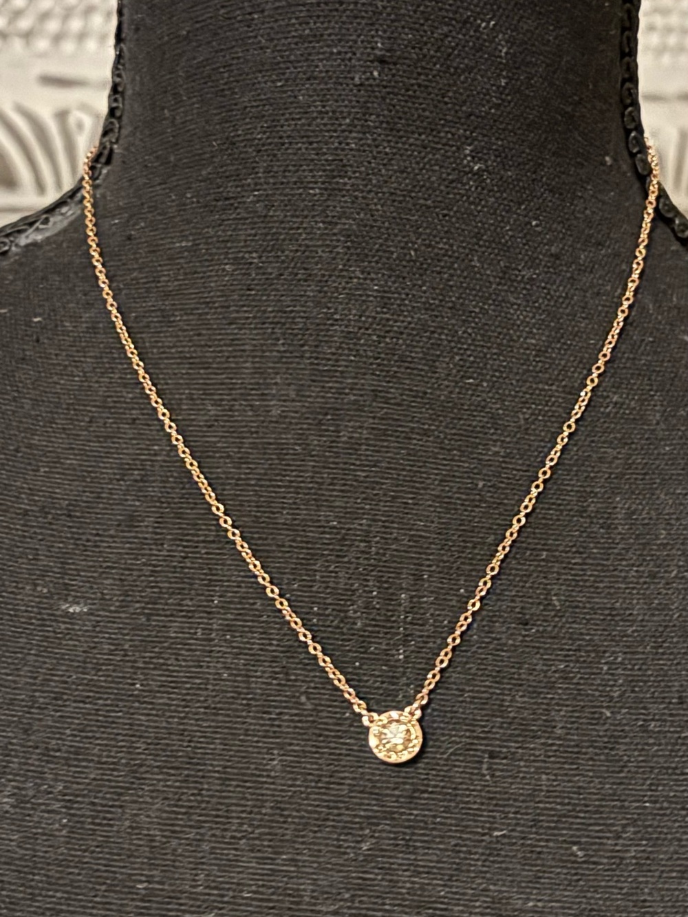 Coach Gold-Tone Petite Pendant Necklace